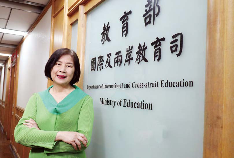 【70級教育系】李彥儀接任國際司長 享受全力以赴教育事業